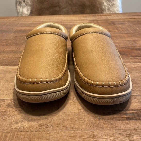 MySlippers Leather Slip On Mules Size 7 - Picture 3 of 7